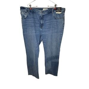 Abercrombie&Fitch Women's Jeans 90's Relaxed High Rise Denim Blue Sz. 36/22L NWT